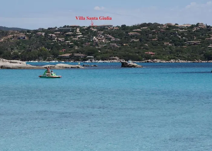 Santa Giulia, Vue Panoramique Sur La Mer, 900 M De La Villa *