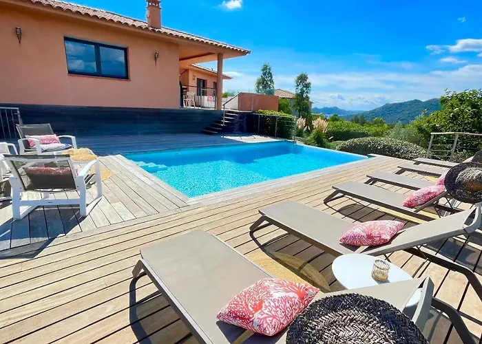 Villa Santa Giulia, Vue Panoramique Sur La Mer, 900 M De La