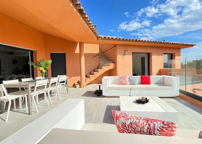 Villa Santa Giulia, Vue Panoramique Sur La Mer, 900 M De La Porto-Vecchio (Corsica)